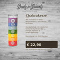 Chakrakerze — 7 Chakren, 100h Brenndauer